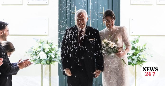 Γιάννης-Ραγκούσης-–-Μαρίνα-Κοντοτόλη:-Παντρεύτηκαν-σε-στενό-οικογενειακό-κύκλο