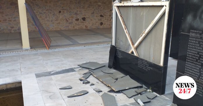 ΣΥΡΙΖΑ-για-βανδαλισμό-στην-Καισαριανή:-“Όσο-κι-αν-καταστρέφουν,-θα-μας-βρίσκουν-μπροστά-τους”