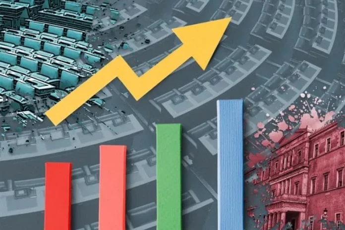 Δημοσκόπηση-marc:-Σταθερό-προβάδισμα-ΝΔ,-ποια-η-διαφορά-από-το-δεύτερο-κόμμα