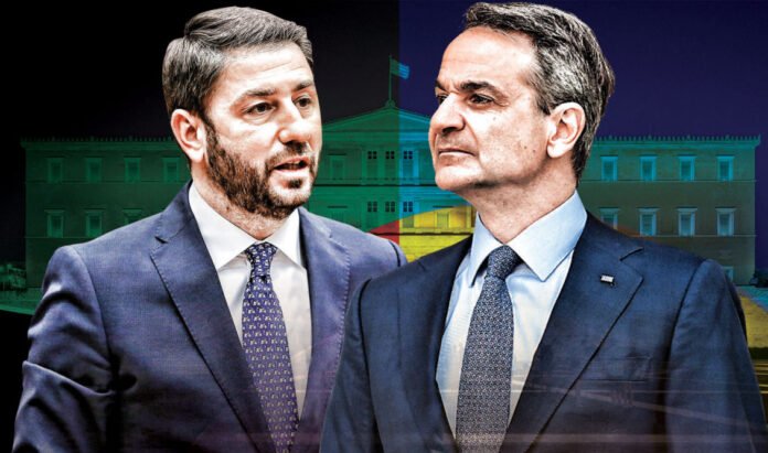 Δημοσκόπηση-alco:-Πρώτη-στο-25,1%-με-άνοδο-1,6-μονάδες-η-ΝΔ-στην-πρόθεση-ψήφου-–-Διαφορά-14,3%-από-το-ΠΑΣΟΚ