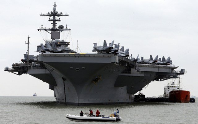 wsj:-Οι-ΗΠΑ-στέλνουν-τρίτο-αεροπλανοφόρο-στην-περιοχή