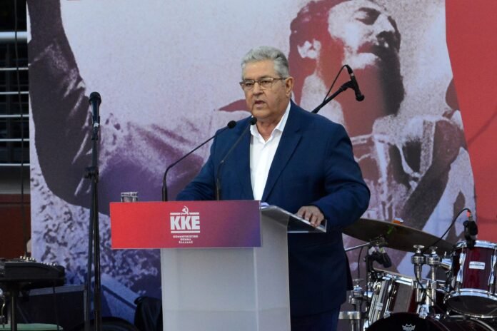 Δ.-Κουτσούμπας-στο-Περιστέρι:-«Η-Κούβα-δεν-είναι-μόνη-της!-venceremos!-hasta-la-victoria,-siempre!»