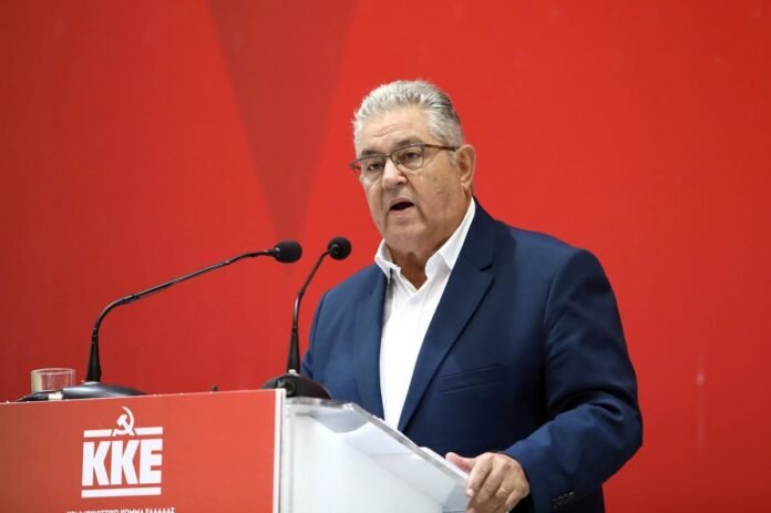 Δ.-Κουτσούμπας-με-την-Πρόεδρο-των-Αντιπροσώπων-της-Κύπρου:-Το-ΚΚΕ-επιμένει-για-Κύπρο-ανεξάρτητη,-ένα-και-όχι-δύο-κράτη