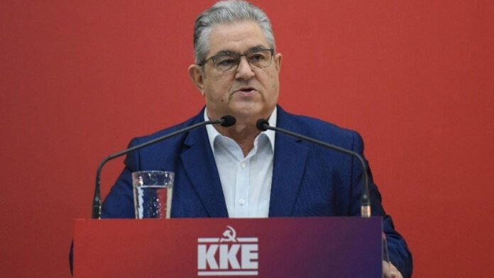 Κουτσούμπας:-Το-ΚΚΕ-έχει-στο-στόχαστρο-τον-πραγματικό-αντίπαλο,-το-σύστημα-της-εκμετάλλευσης