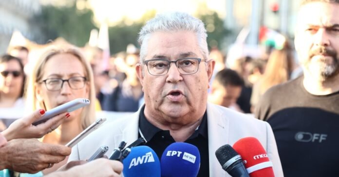 Κουτσούμπας-από-ΔΕΘ:-Παλλαϊκή-απαίτηση-να-δοθούν-εδώ-και-τώρα-λεφτά-για-μισθούς-και-συντάξεις