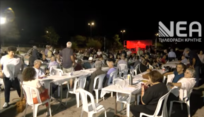 Βίντεο:-Κάλεσμα-για-συστραύτεση-με-το-ΚΚΕ-σε-πολιτική-εκδήλωση-στα-Χανιά